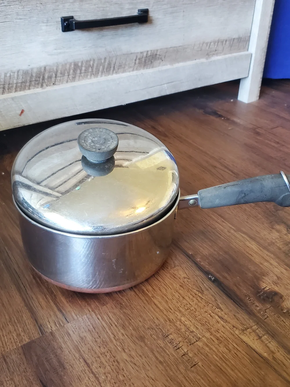 Revere Ware Copper Bottom Pot with Lid